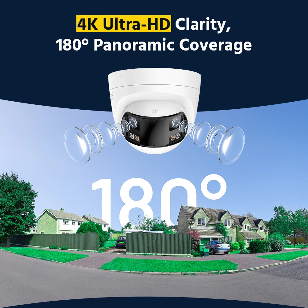 ANNKE 8MP Dual Lens POE Outdoor Camera With Night Vision