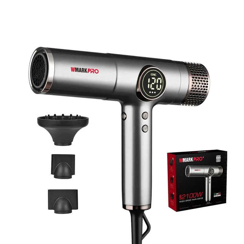 Wmark Professional Hair Dryer Featuring Negative Ion Bldc Motor