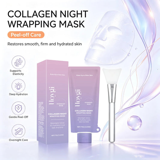 Hoygi Collagen Night Wrapping Mask with Hyaluronic Acid