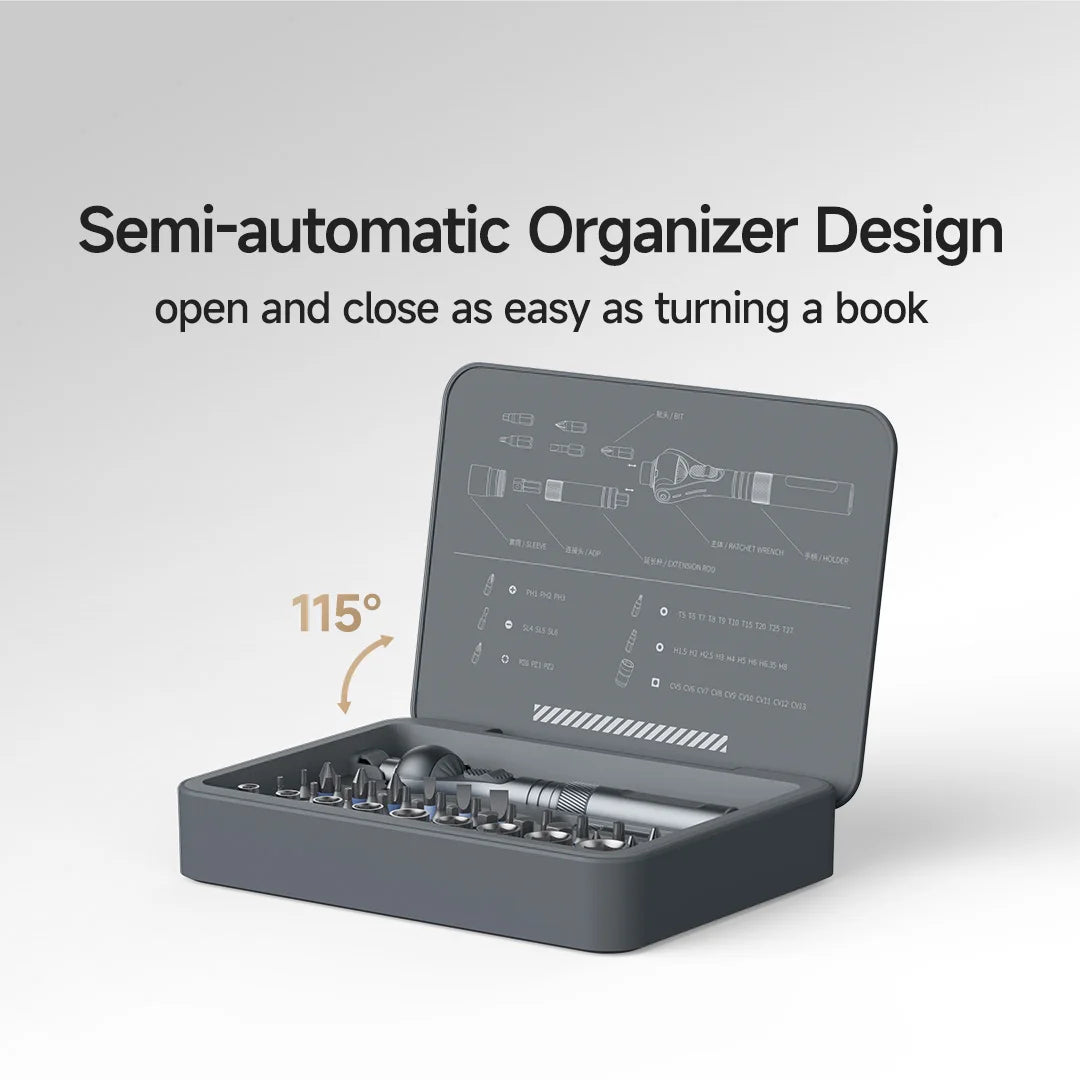 VMAN Multi-Function Magnetic Ratchet Screwdriver Repair Kit