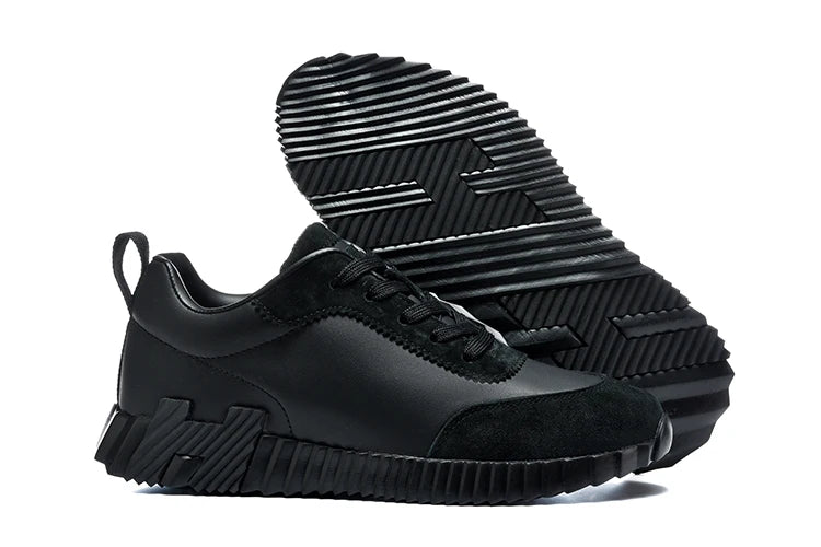 New Hot Spring Summer Outdoor Fashion Casual Patchwork Low-Top Sports Shoes Men Round Toe Lace-Up Thick Bottom Non-Slip Shoes