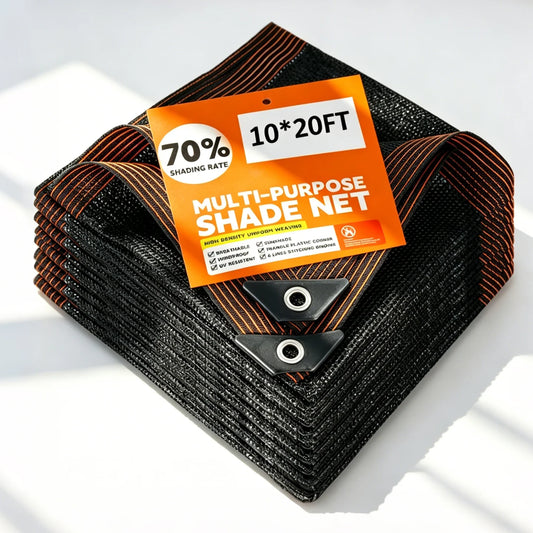 Heavy Duty 70 Percent Shade Cloth UV Resistant Garden Netting