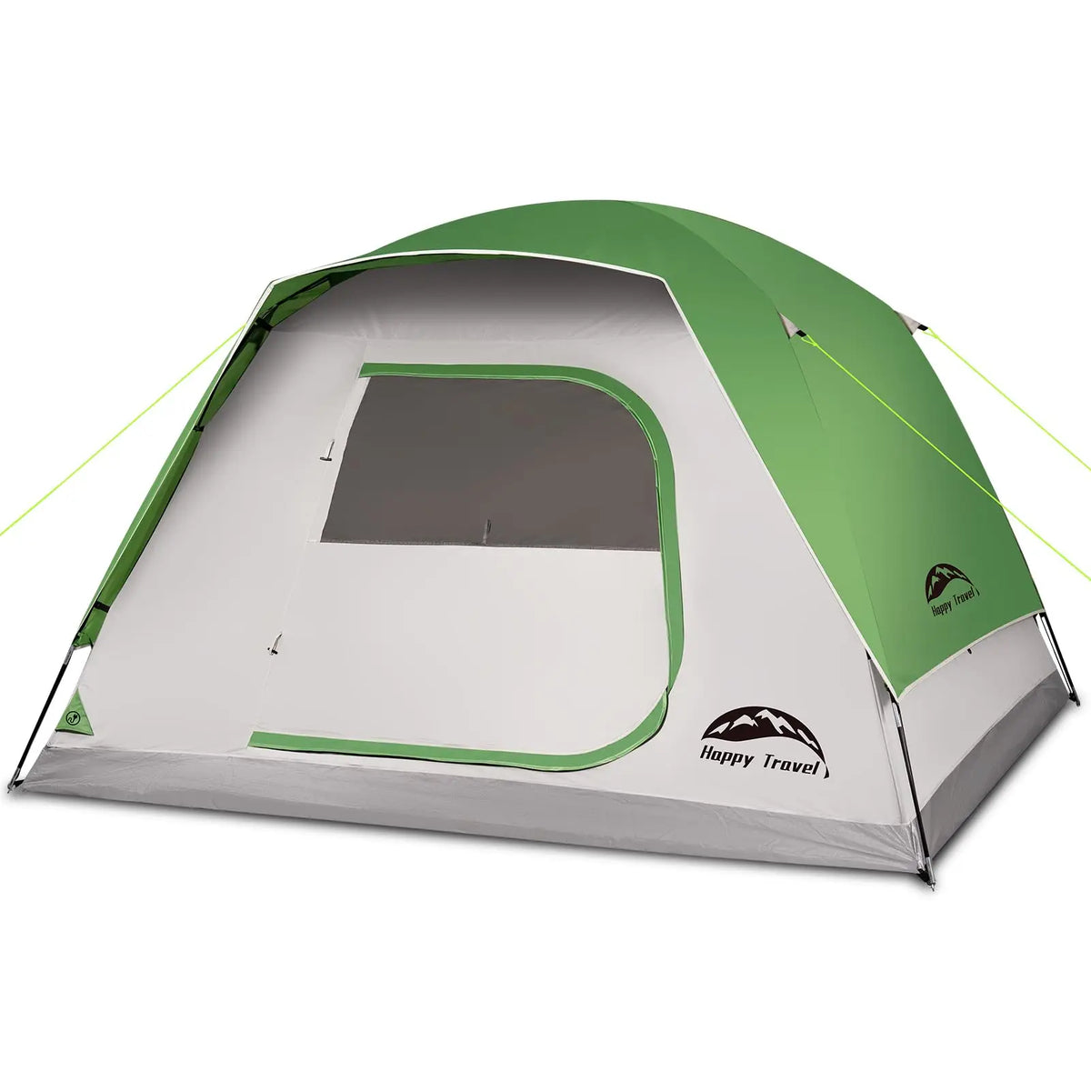 Happy Travel Camping Tent, 4/6 Person Dome Tents for Camping with Rainfly