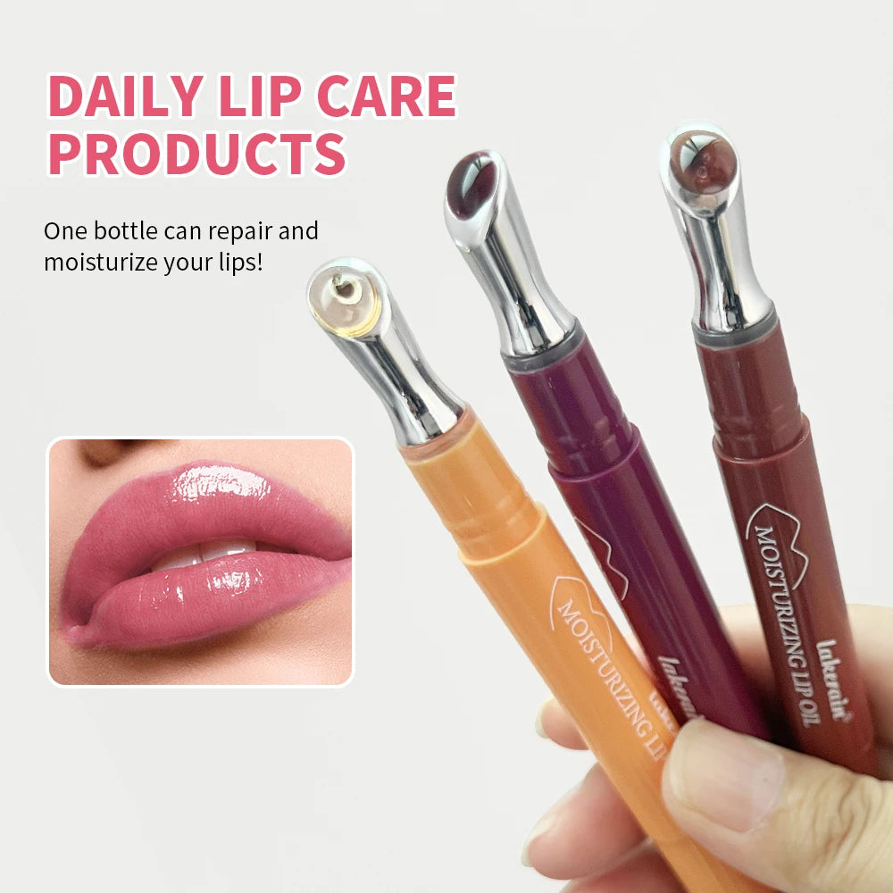 Moisturizing Plumping Lip Oil Remove Sloughed Off Lip Skin Long Lasting Glass Shiny Finish Lip Care Gloss Nourishing Lips Beauty Makeup
