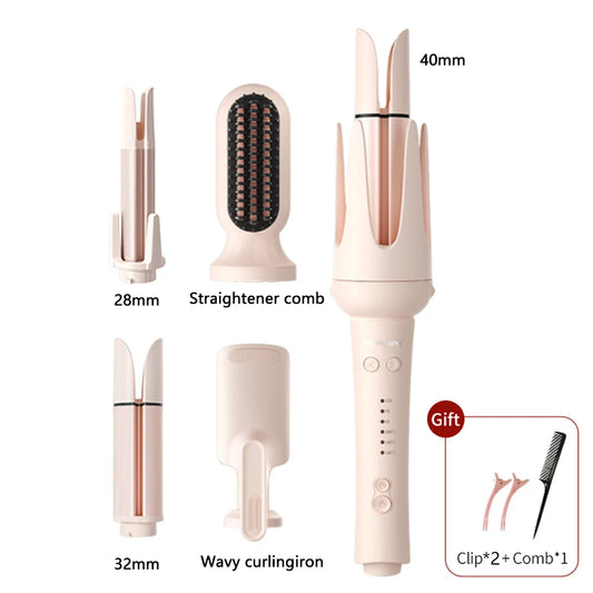 Minhuang Automatic Curling Iron Negative Ion Smart Temperature Wand