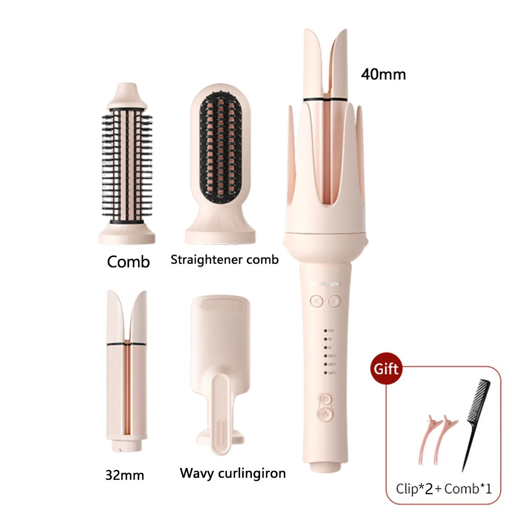 Minhuang Automatic Curling Iron Negative Ion Smart Temperature Wand