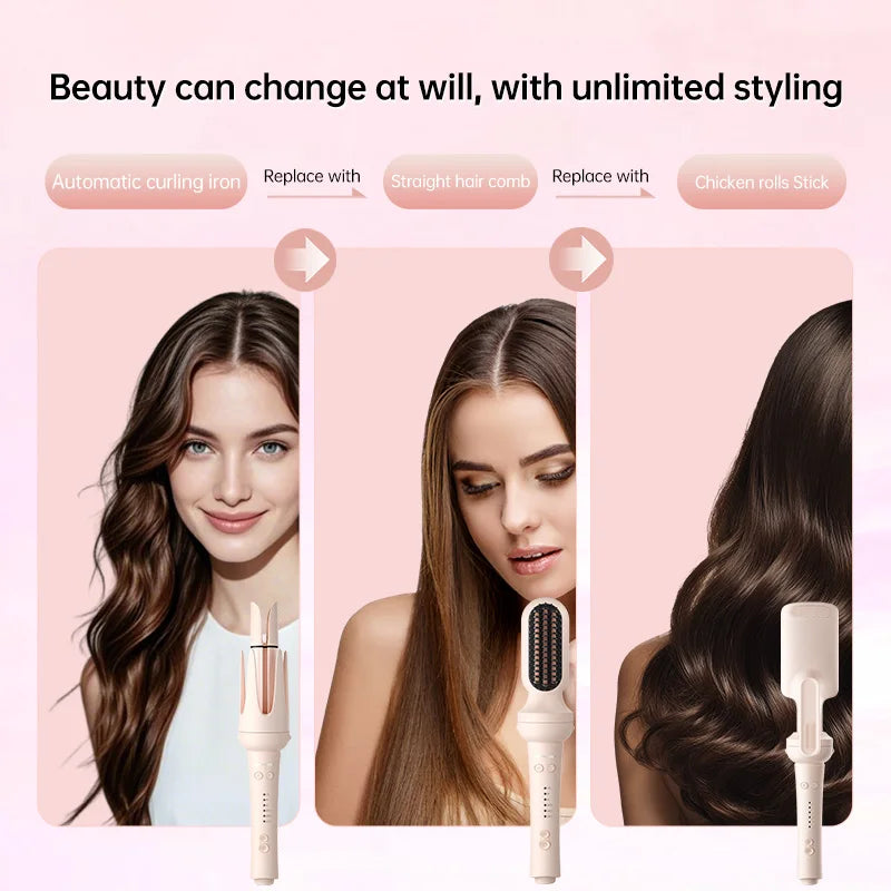 Minhuang Automatic Curling Iron Negative Ion Smart Temperature Wand