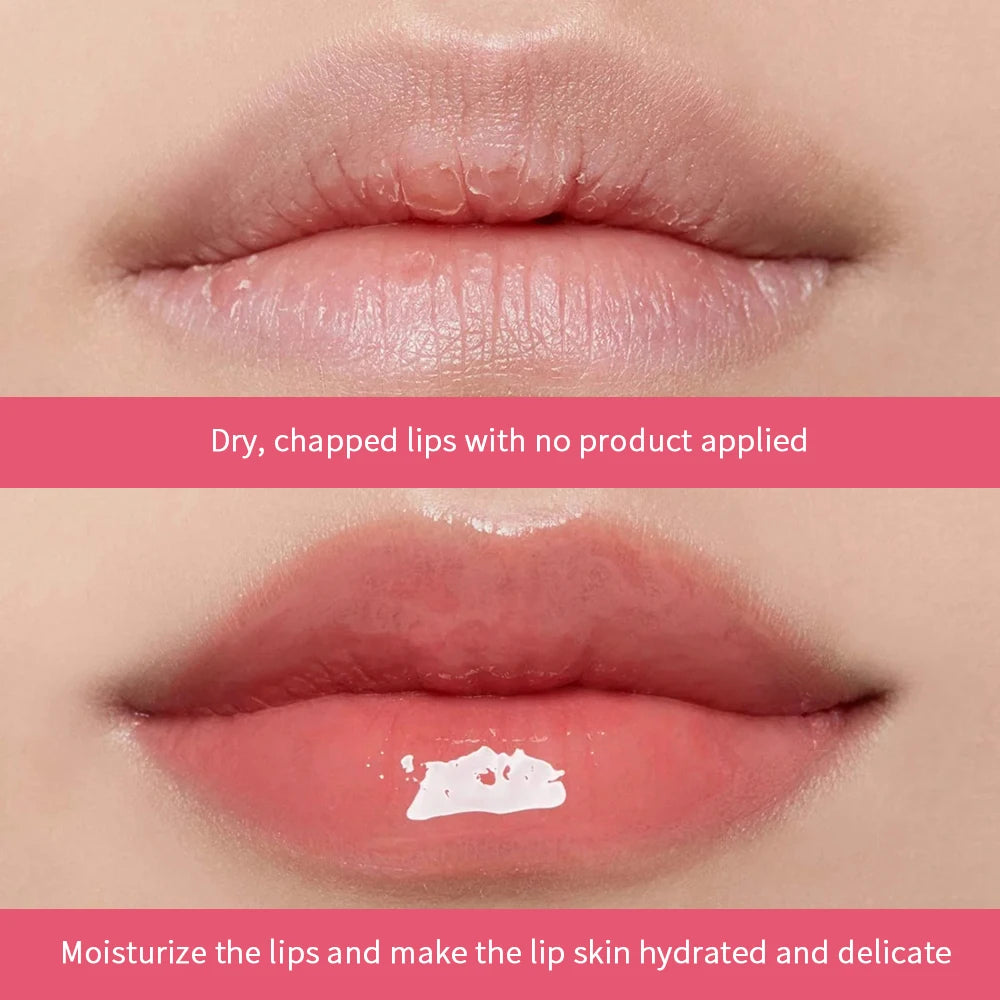 Moisturizing Plumping Lip Oil Remove Sloughed Off Lip Skin Long Lasting Glass Shiny Finish Lip Care Gloss Nourishing Lips Beauty Makeup