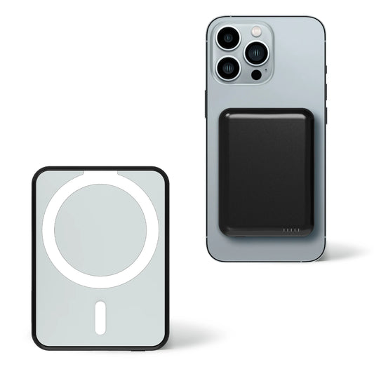 Magnetic Wireless Power Bank 5000mAh Fast Charger With Usb Cable
