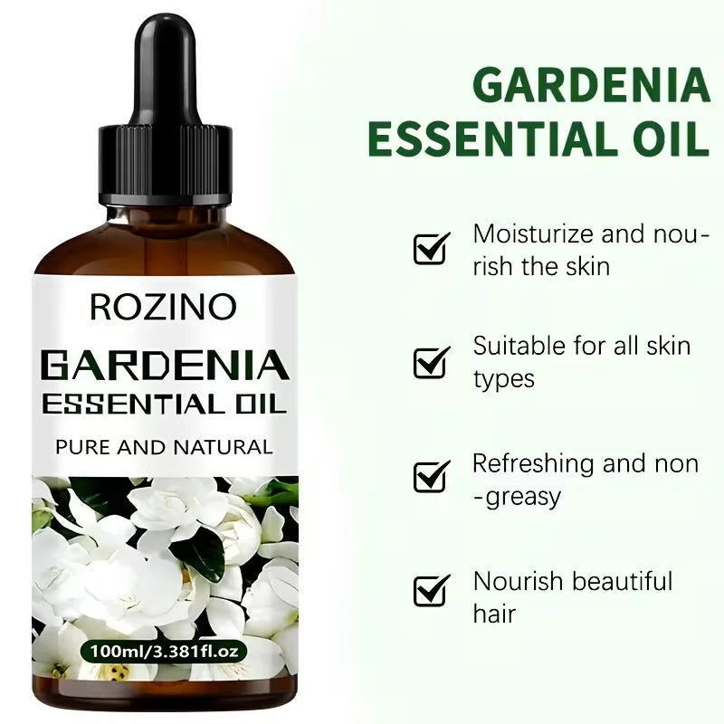 Rozino Gardenia Essential Oil For Face And Body Massage