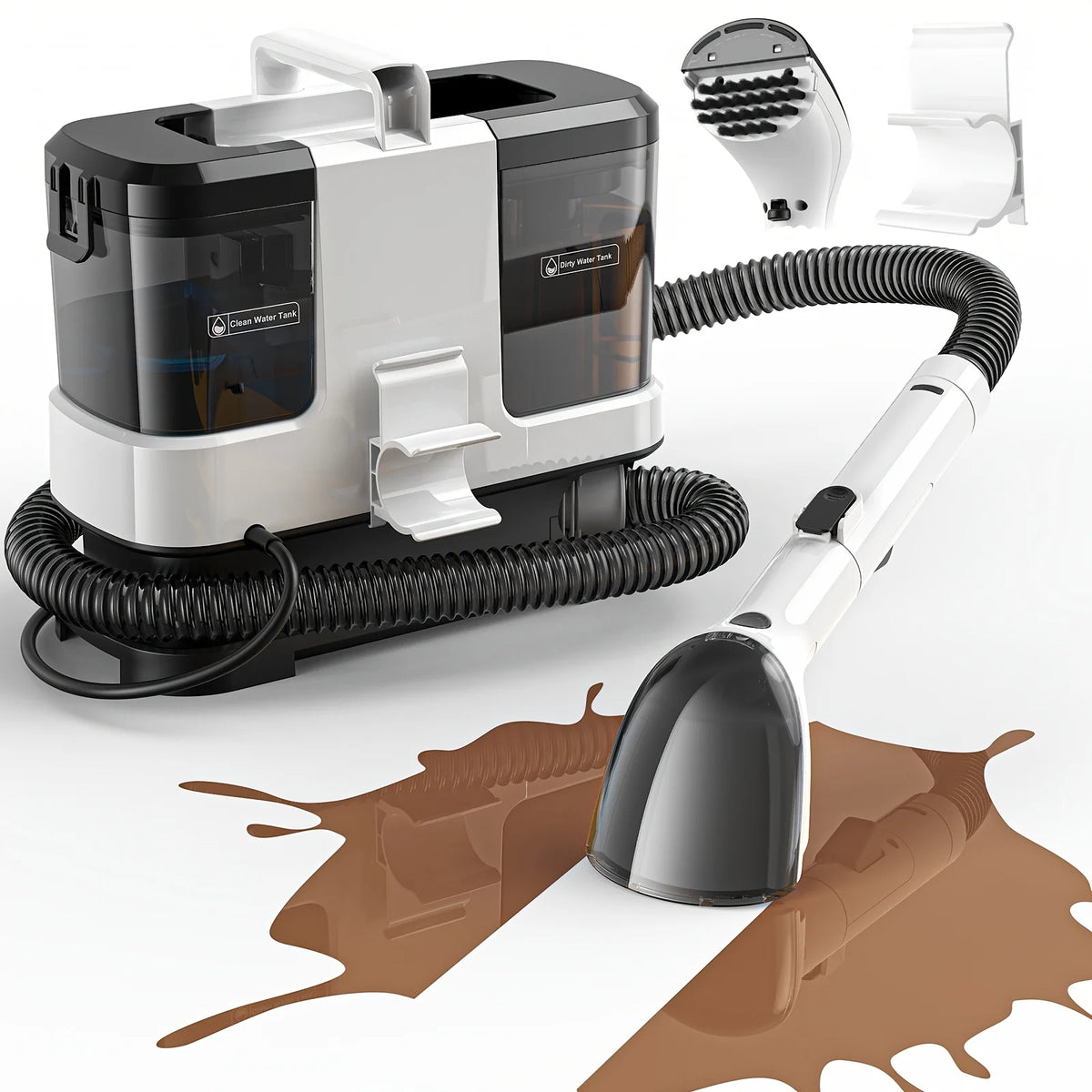 Lubluelu V2 Portable Carpet And Upholstery Spot Cleaner