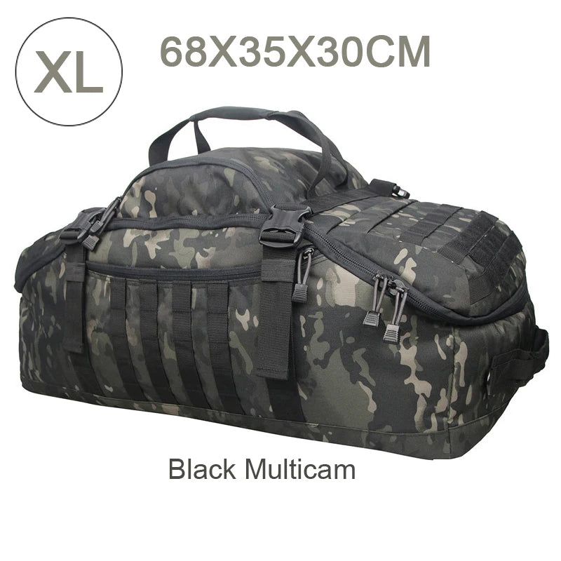 LQARMY Outdoor Tactical Polyester Hiking Travel Backpack