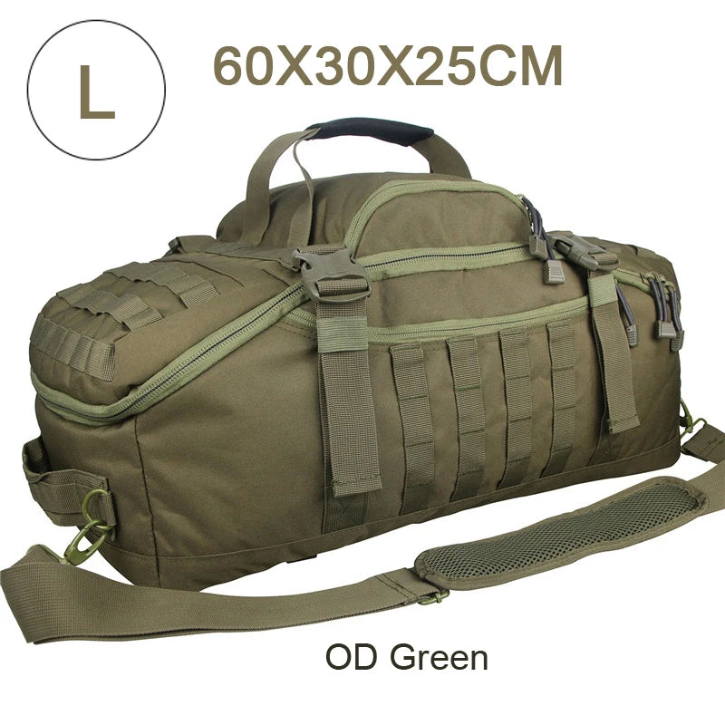 LQARMY Outdoor Tactical Polyester Hiking Travel Backpack