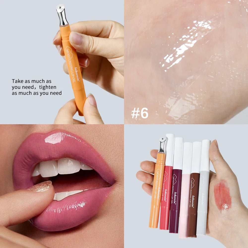 Moisturizing Plumping Lip Oil Remove Sloughed Off Lip Skin Long Lasting Glass Shiny Finish Lip Care Gloss Nourishing Lips Beauty Makeup