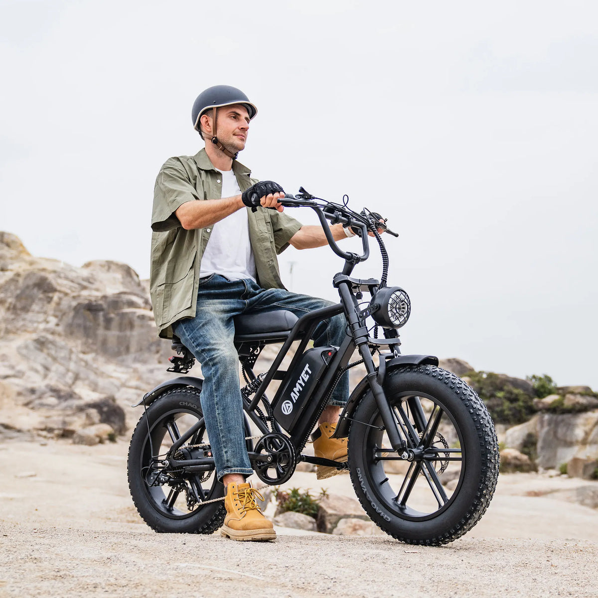 Amyet G60 1000W Electric Mountain Bike With 48V Battery