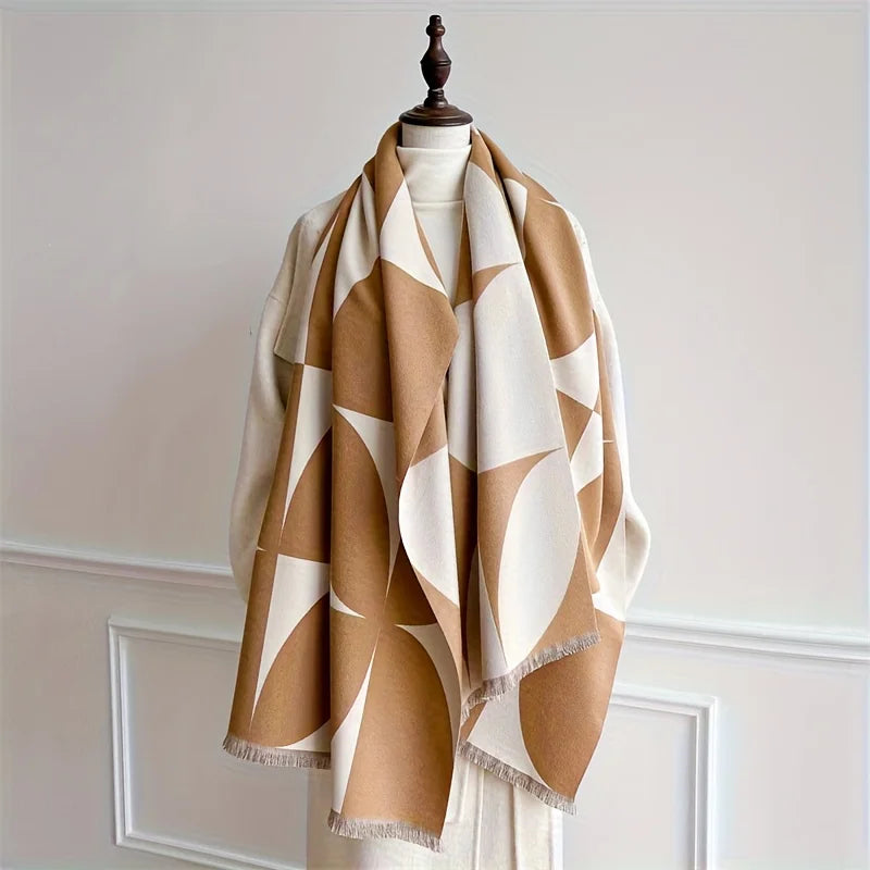 1pc Women Winter Scarf, Warm and Substantial, Suitable for Keeping Warm in Winter, Works as Shawl, Blanket, Fashion Accessory
