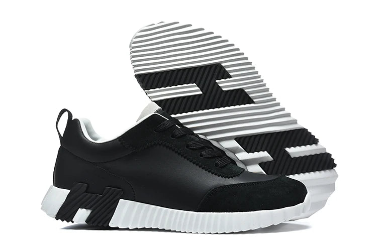 New Hot Spring Summer Outdoor Fashion Casual Patchwork Low-Top Sports Shoes Men Round Toe Lace-Up Thick Bottom Non-Slip Shoes