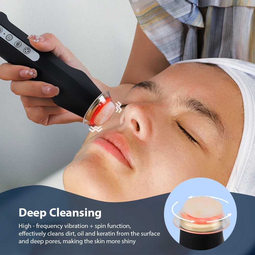 Iebilif Led Oxygen Bubble Pen Facial Massager For Skin Rejuvenation