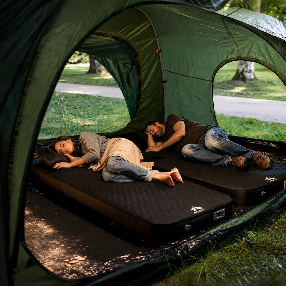 Night Cat Inflatable Sleeping Pad With Built In Electric Pump