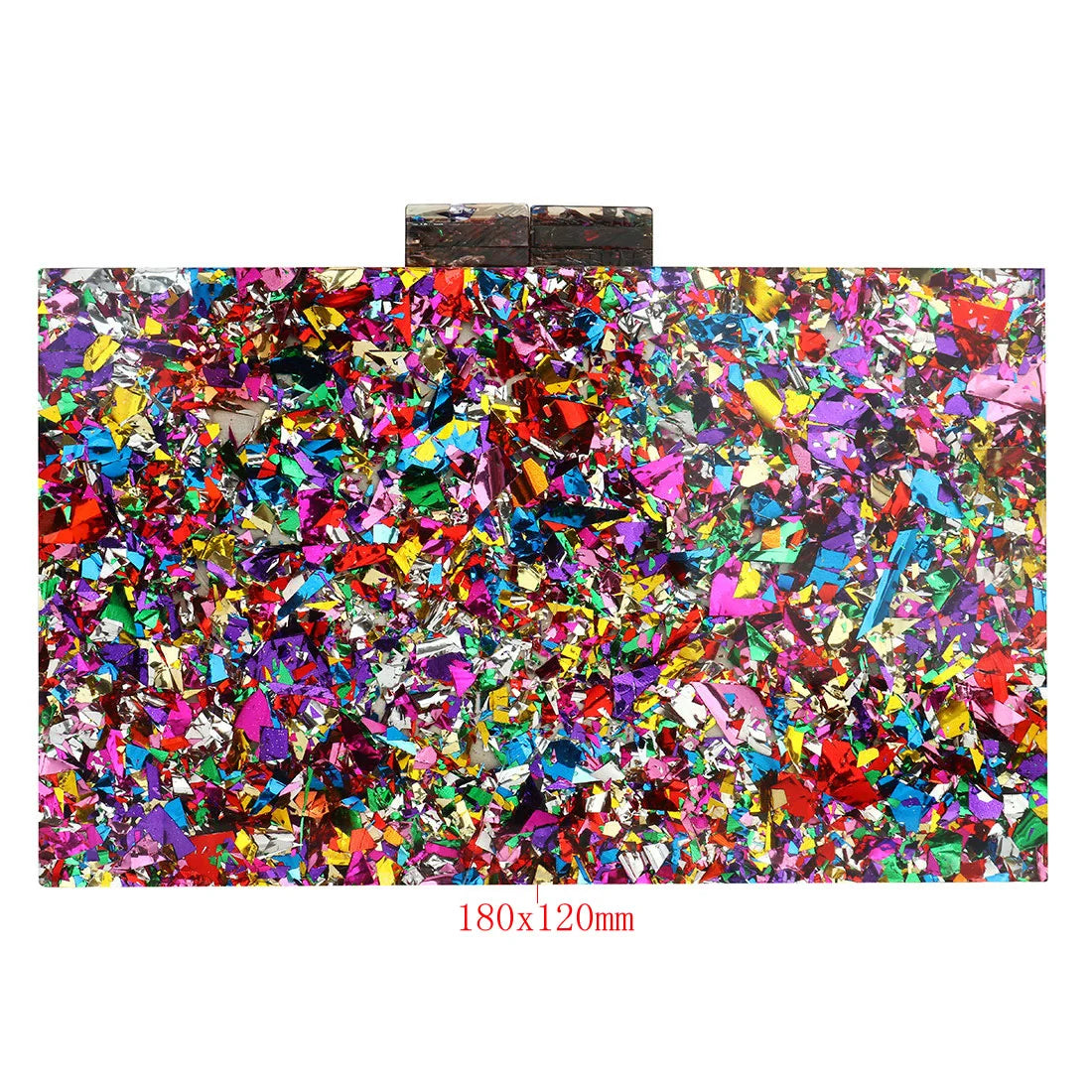 Acrylic Luxury Chain Handbag For Women Box Clutch Evening Bags Party Shoulder Crossbody Bags Dinner Dress Purses Festival Gifts