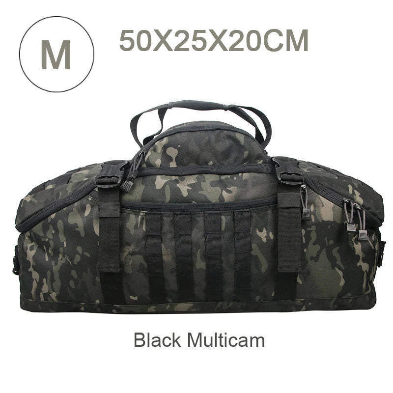 LQARMY Outdoor Tactical Polyester Hiking Travel Backpack