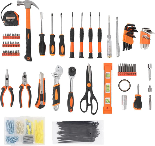 Tacleekii Household Hand Tool Set For Home Repairs And Workshop