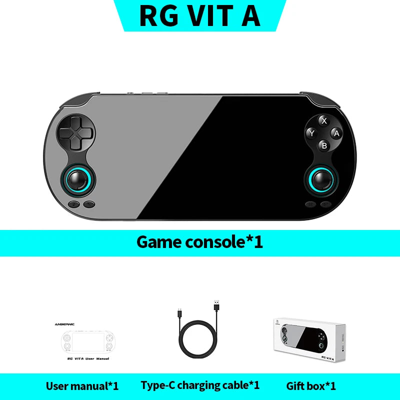 Anbernic Handheld Game Console With IPS Touchscreen And Long Battery Life