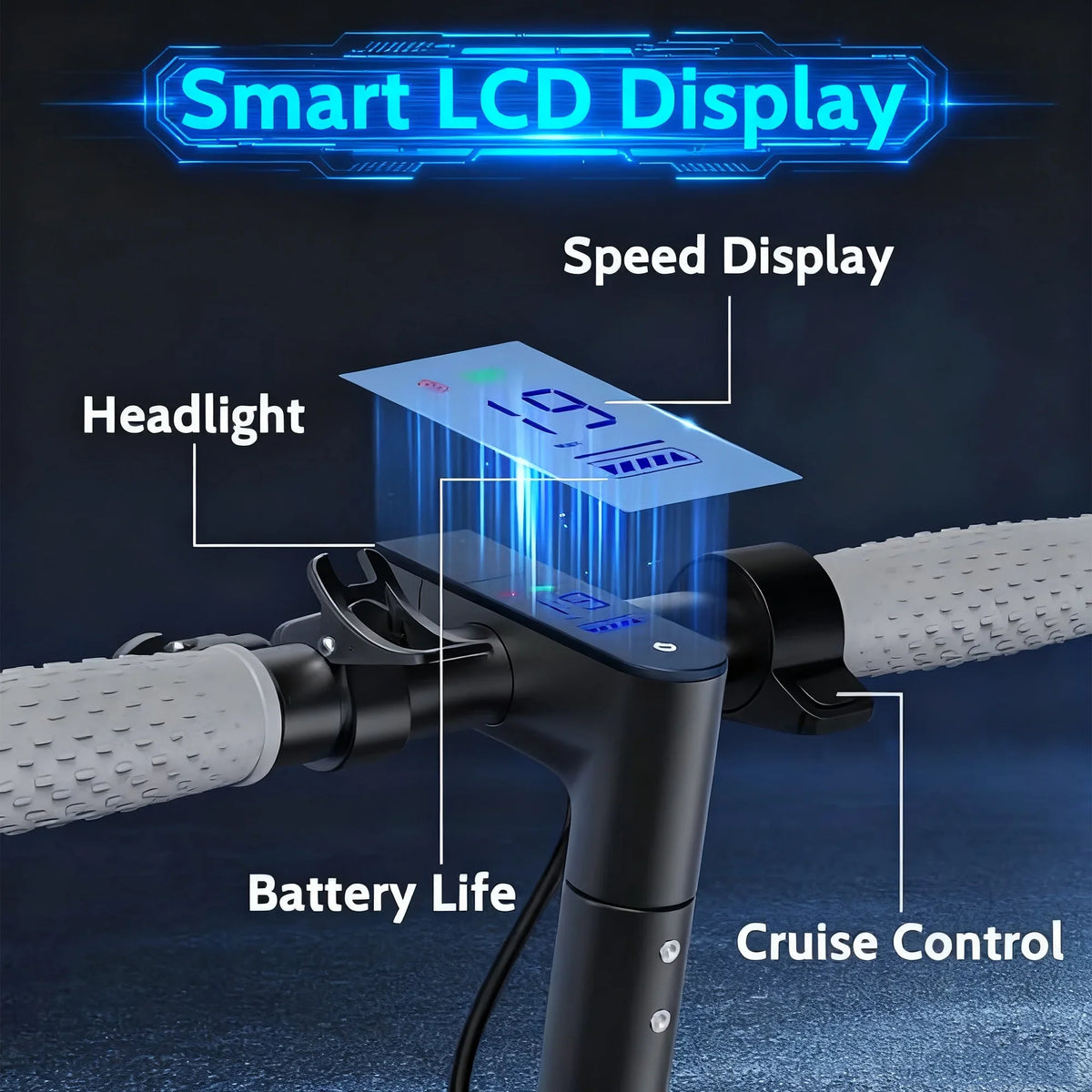 LADPED Folding Electric Scooter With 350W Motor For Urban Travel