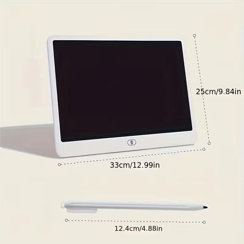 16 inch Large LCD Writing Board and Erasable Graffiti Board - Portable Color Partition Design Drawing Board, Perfect for Teenagers' Art, Home, School, Daily Gifts (Paper Gift Box with Holder)