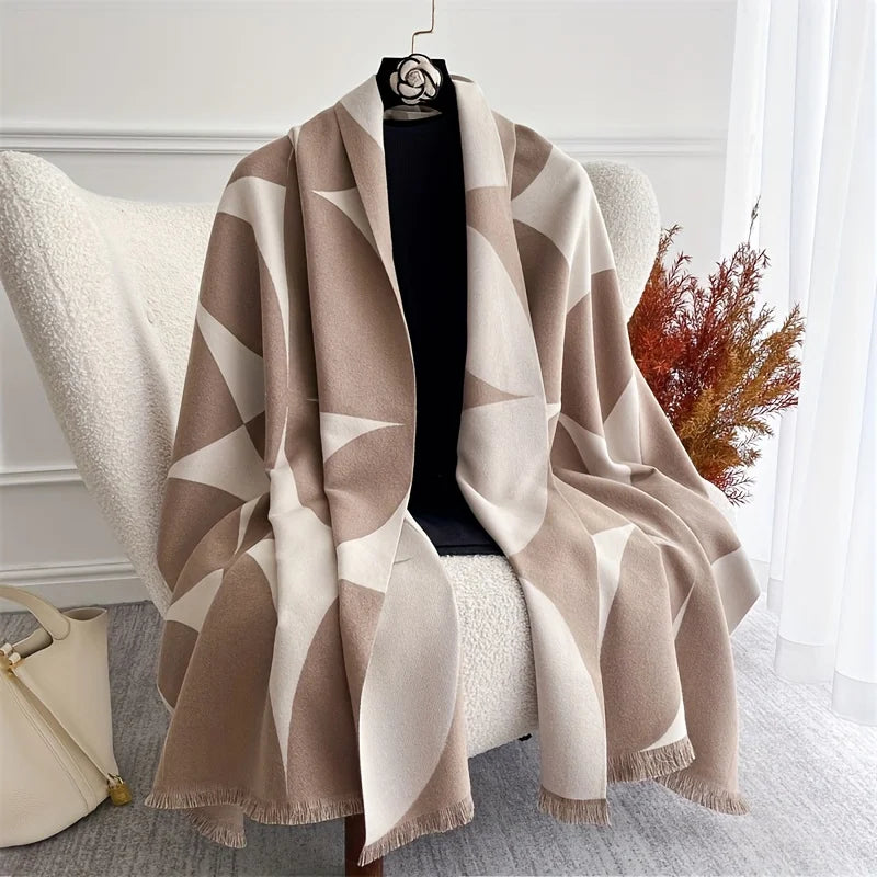 1pc Women Winter Scarf, Warm and Substantial, Suitable for Keeping Warm in Winter, Works as Shawl, Blanket, Fashion Accessory