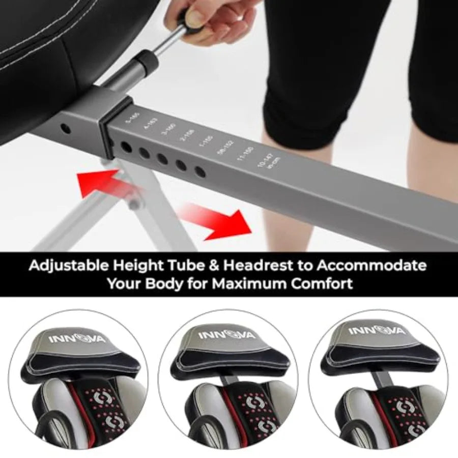 Advanced Inversion Table With Heat And Massage For Back Relief