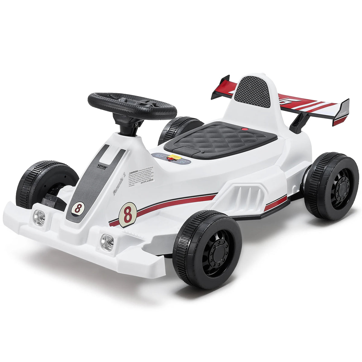 SucceBuy Electric Pedal Go Kart With LED Headlight And Horn
