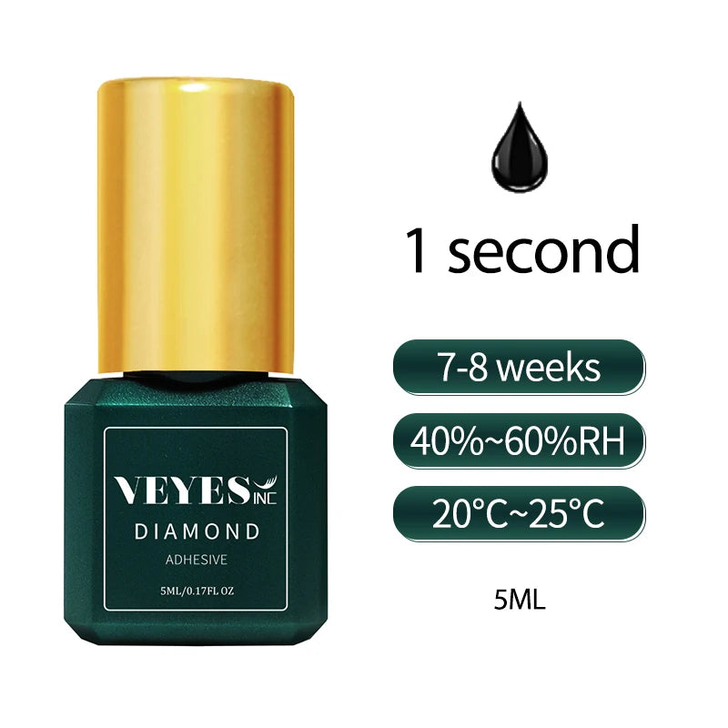 Veyes Inc Professional Fast Drying Eyelash Extensions Glue