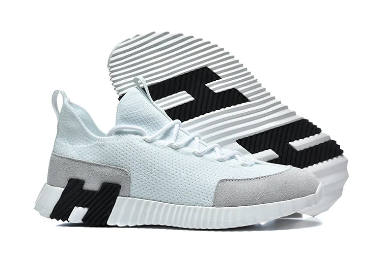 New Hot Spring Summer Outdoor Fashion Casual Patchwork Low-Top Sports Shoes Men Round Toe Lace-Up Thick Bottom Non-Slip Shoes