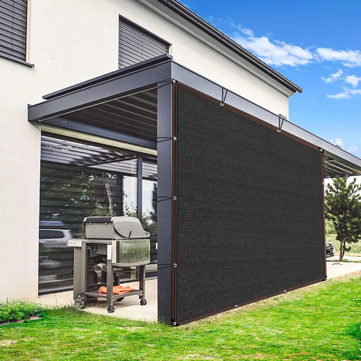 Heavy Duty 70 Percent Shade Cloth UV Resistant Garden Netting