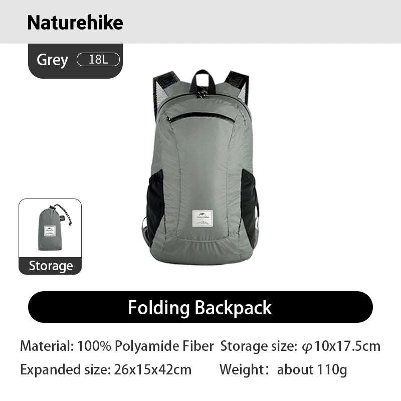 Naturehike Ultralight Waterproof Foldable Backpack For Outdoor Hiking