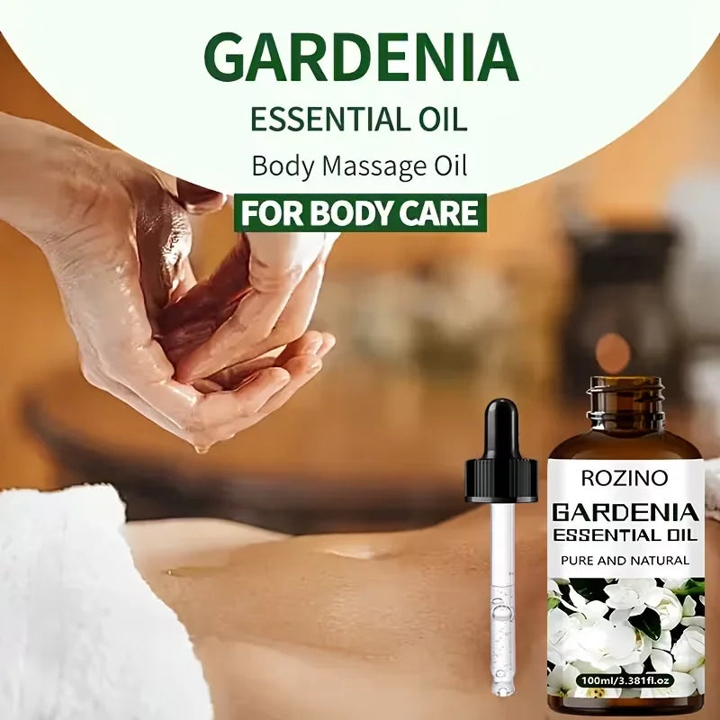 Rozino Gardenia Essential Oil For Face And Body Massage