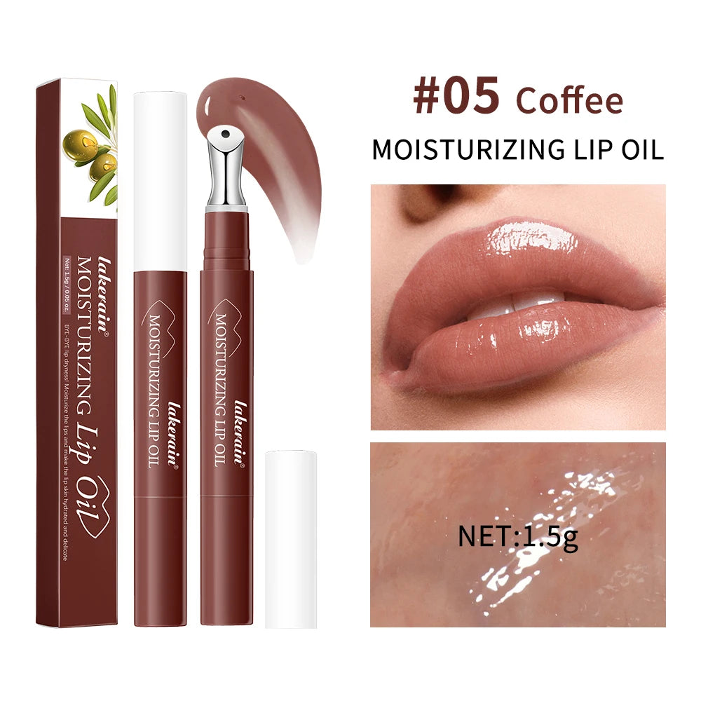 Moisturizing Plumping Lip Oil Remove Sloughed Off Lip Skin Long Lasting Glass Shiny Finish Lip Care Gloss Nourishing Lips Beauty Makeup