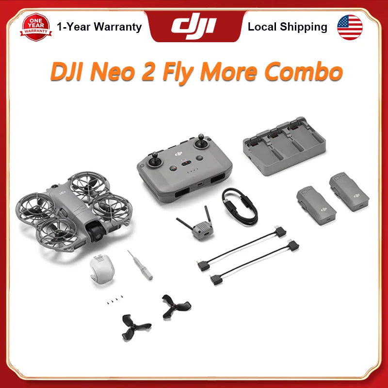 DJI Neo 2 Fly More Combo 4K Camera Drone With Remote