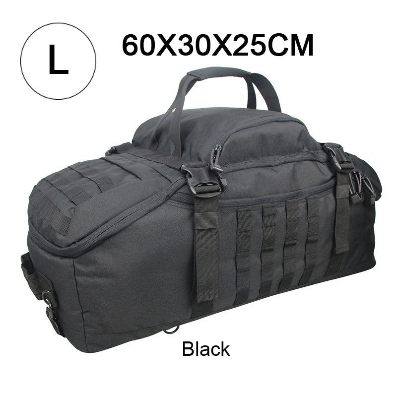 LQARMY Outdoor Tactical Polyester Hiking Travel Backpack