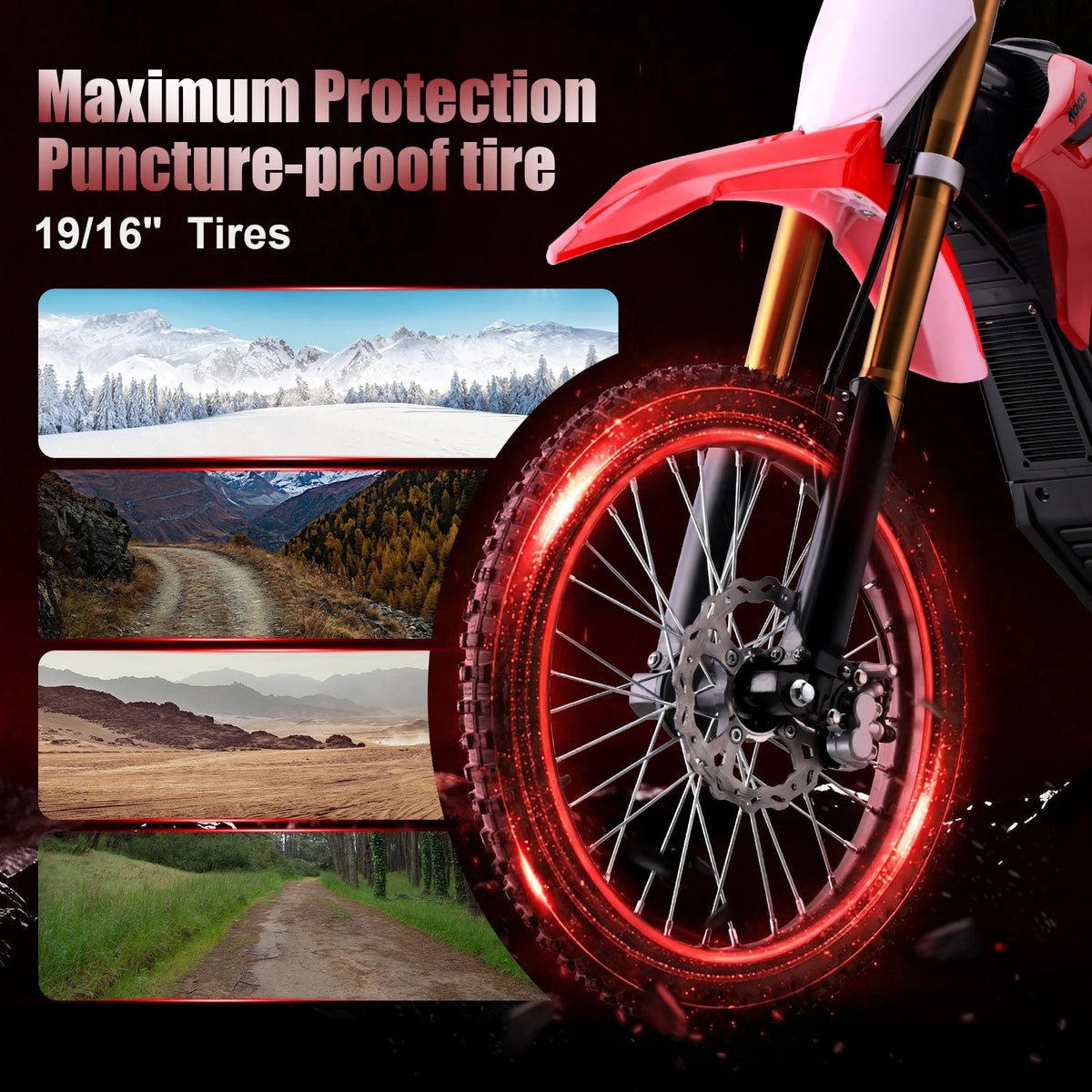 Kooz HP131EL High Power Electric Dirt Bike For Adults