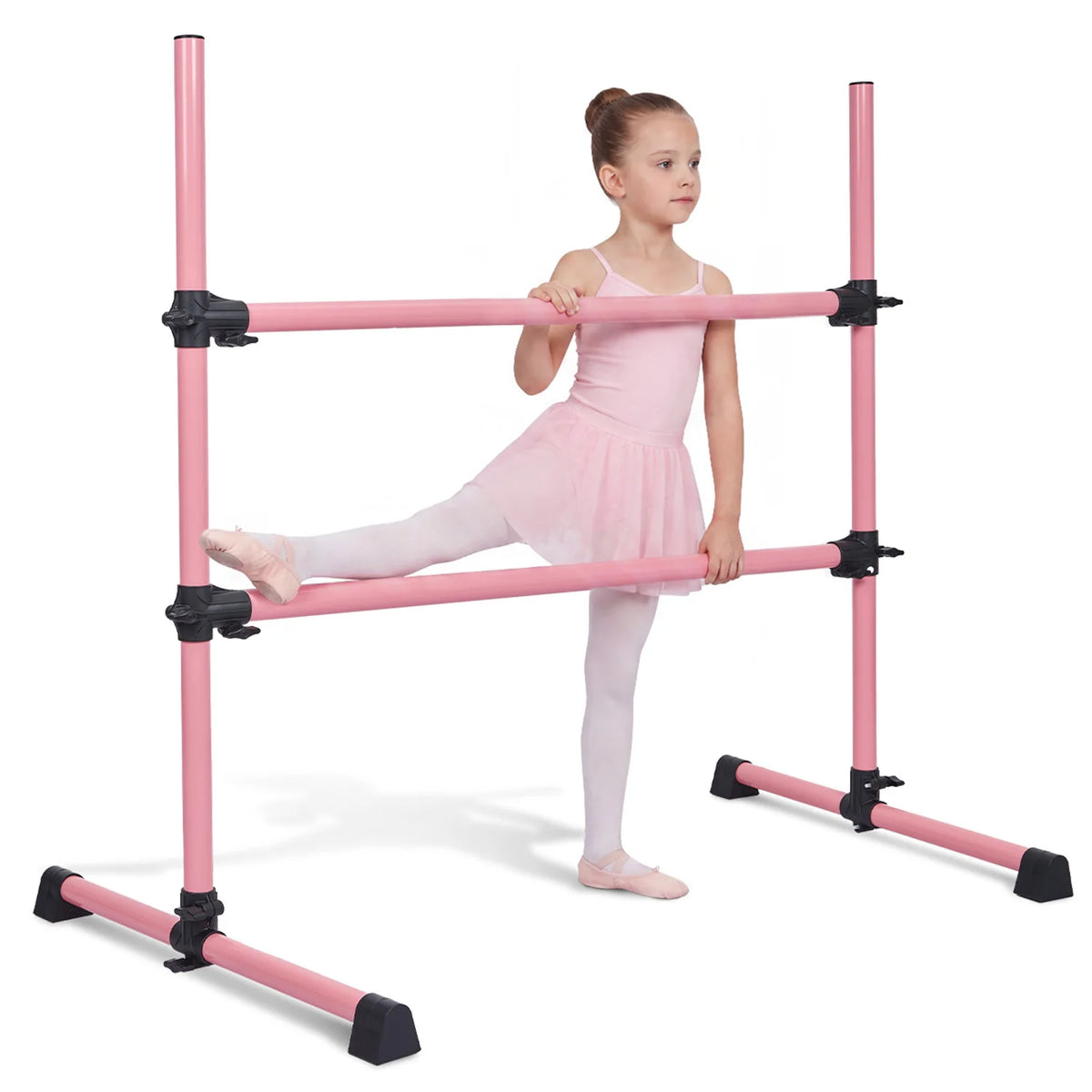 Freestanding Ballet Barre for Dance Practice Pilates and Stretching