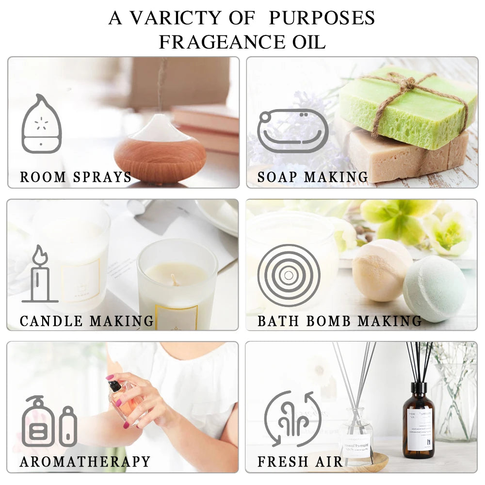MAYJAM Pure Blend Aromatherapy Diffuser Essential Oils