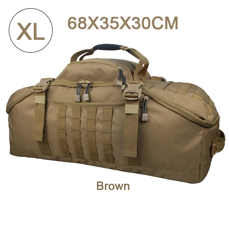 LQARMY Outdoor Tactical Polyester Hiking Travel Backpack