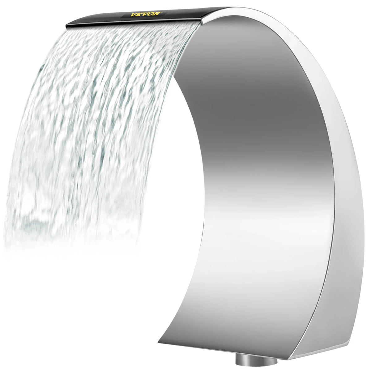SucceBuy Stainless Steel Pool Waterfall Fountain For Garden Ponds