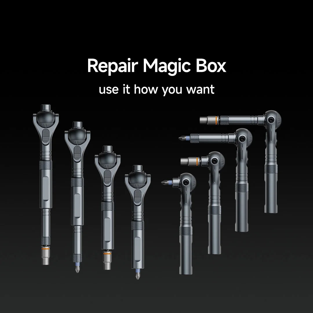 VMAN Multi-Function Magnetic Ratchet Screwdriver Repair Kit