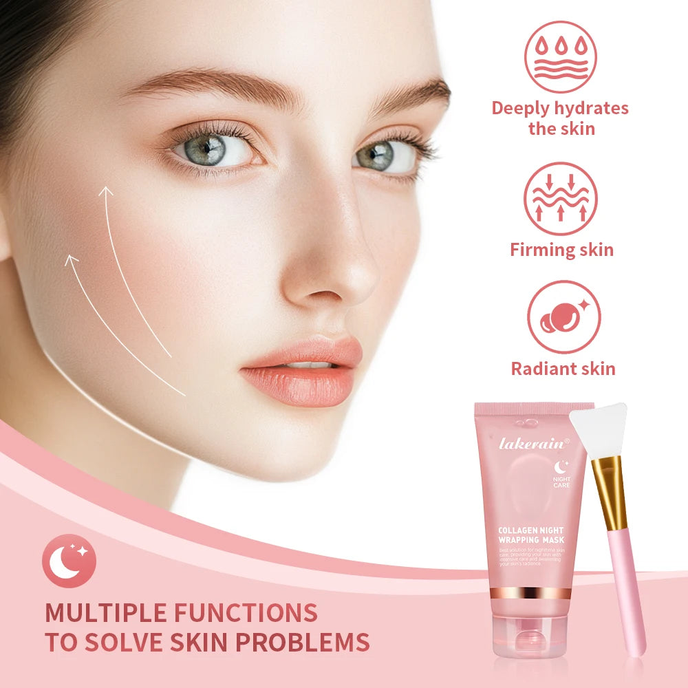 Ibcccndc Collagen Overnight Hydrating Peel Off Facial Mask