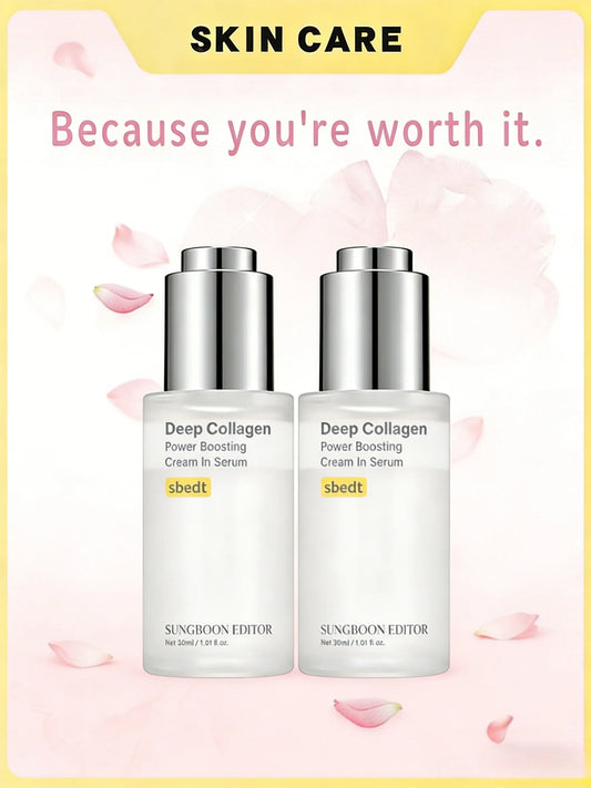 Deep Collagen Wrinkle Filler Serum Infused With Niacinamide