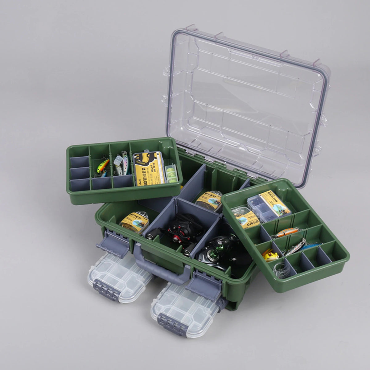Universal Fishing Tackle Box Tackle Storage and Tool Organization for Men Women Xmas Surprise Fishing Gifts
