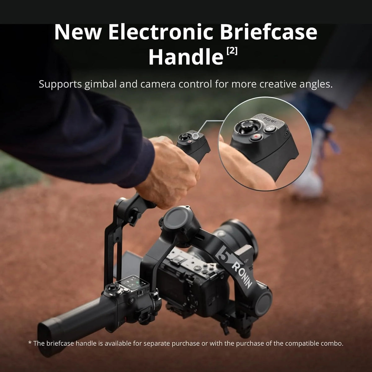 DJI RS 5 Gimbal Camera Stabilizer for Filmmakers and Videographers - 3-Axis Stabilizer for Wedding, Documentary & Commercial Video, OLED, Bluetooth, RavenEye